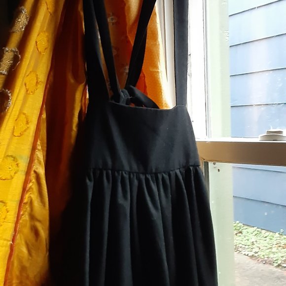 *SOLD* Ovate *RARE* OOAK Merino Wool Suspender Dress. - Picture 1 of 3